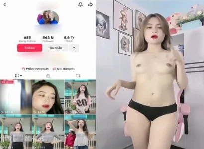 Đêm với em Tiktoker da trắng ngon khỏi bàn